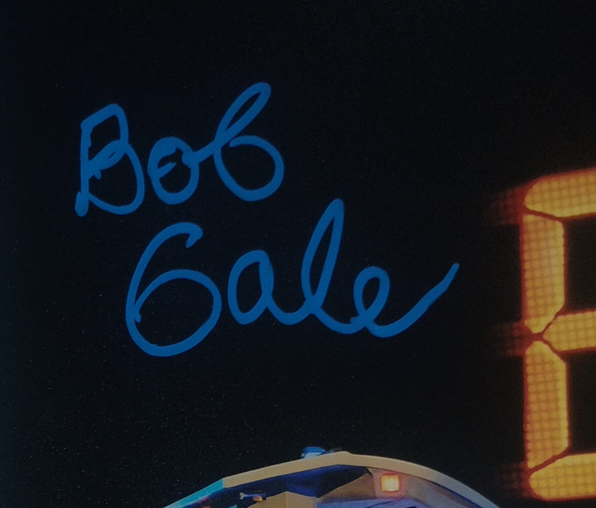 Bob Gale Hand Signed Autograph 8x10 Photo OPix COA Back To The Future