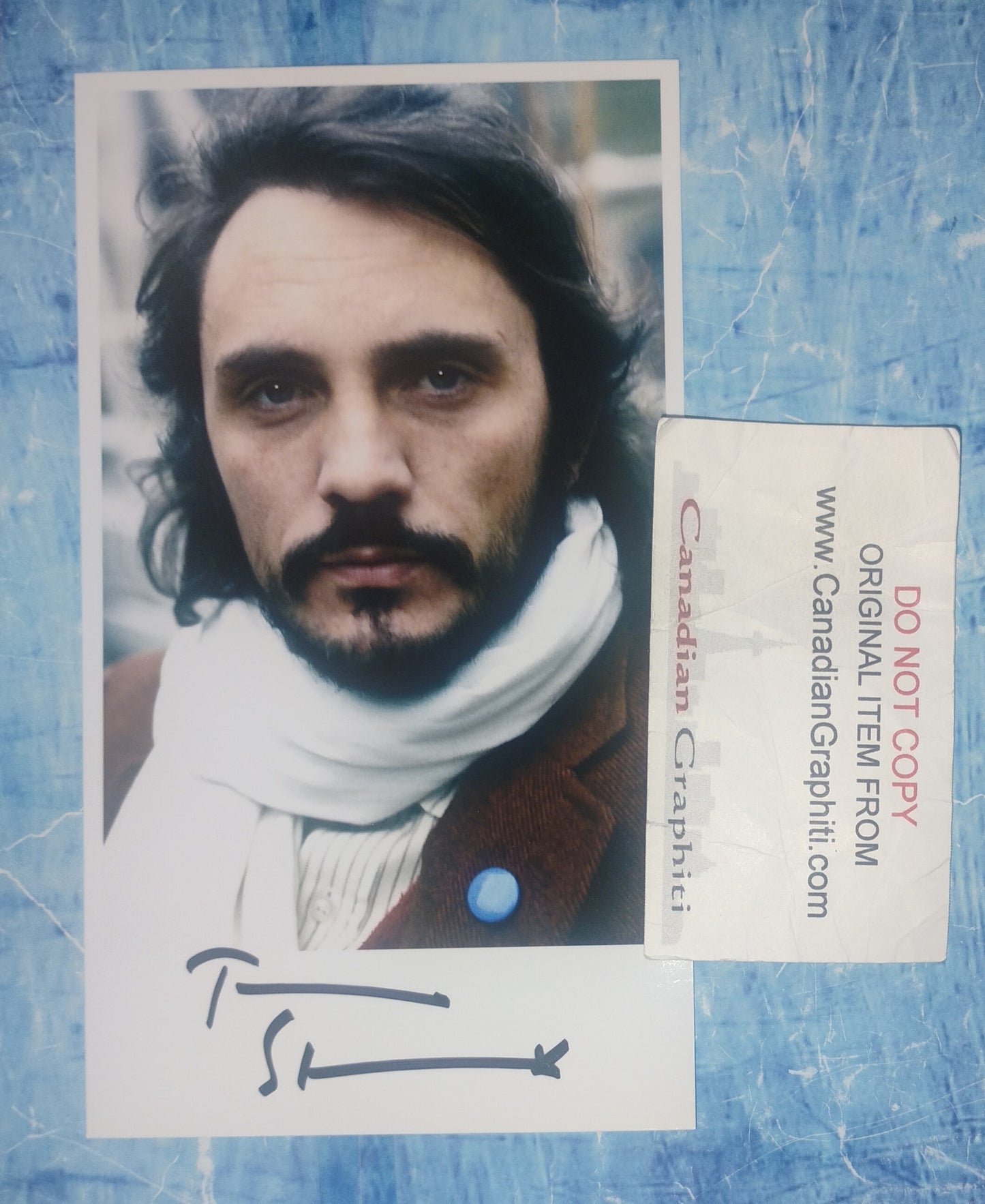 Terence Stamp Hand Signed Autograph Photo COA