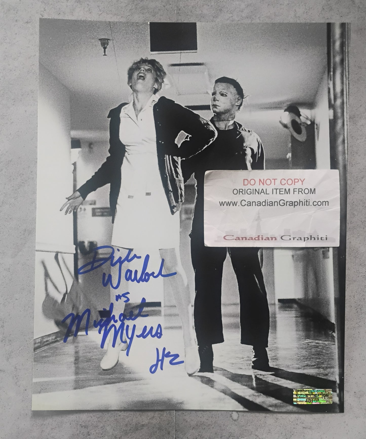 Dick Warlock Hand Signed Autograph 8x10 Photo COA Halloween