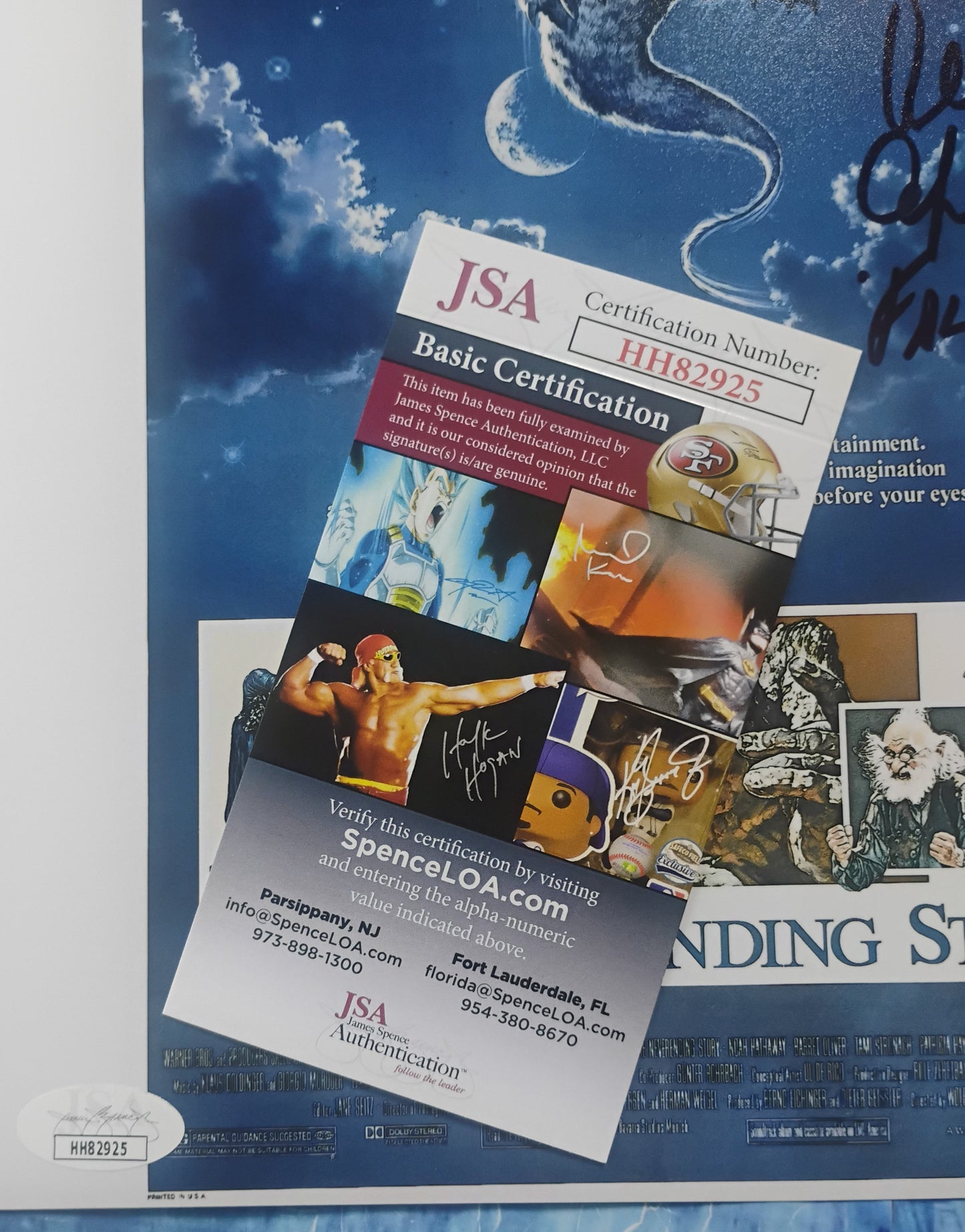 Alan Oppenheimer Hand Signed Autograph 8x10 Photo JSA COA Falkor