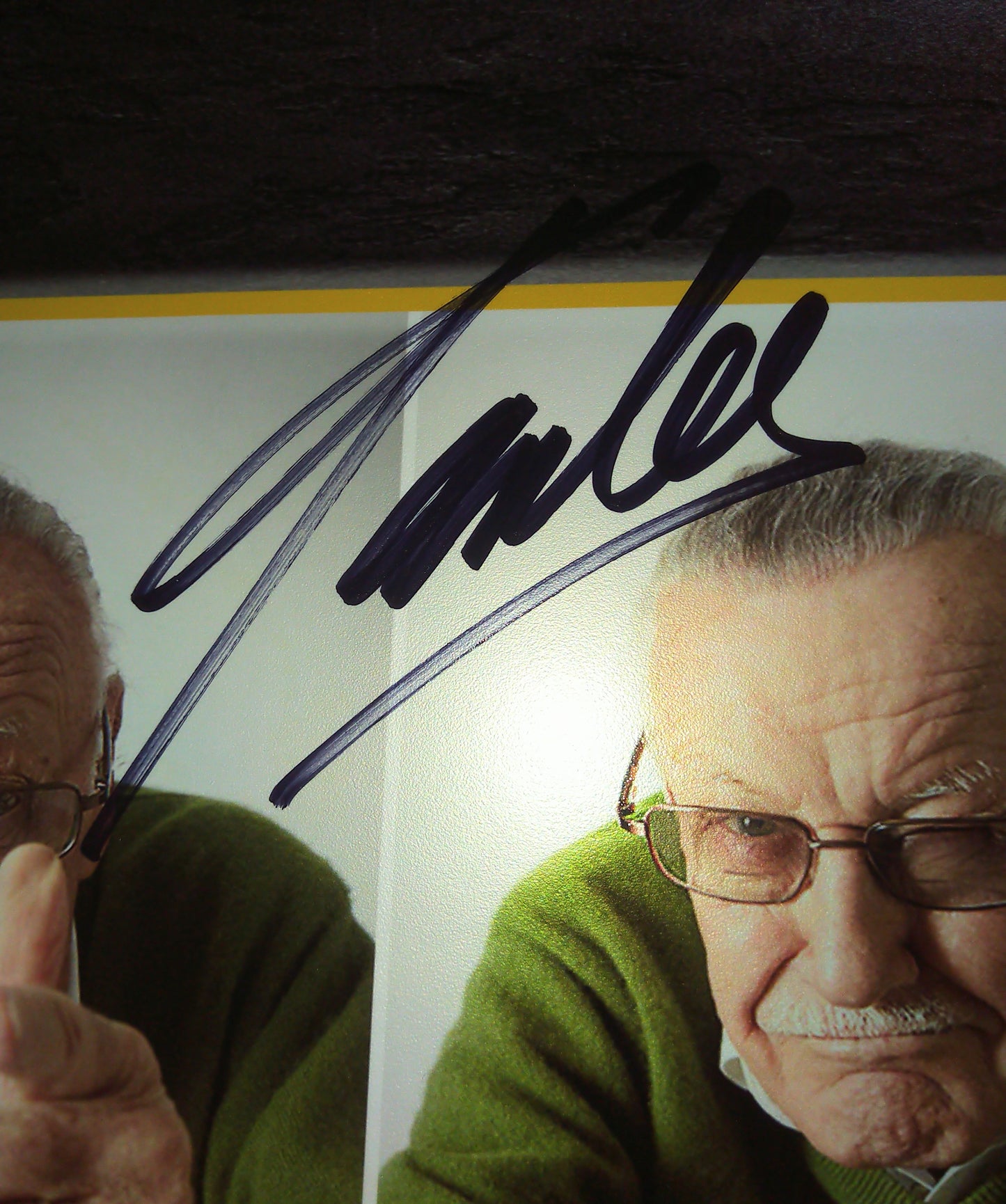 Stan Lee Hand Signed Autograph 8x10 Photo COA