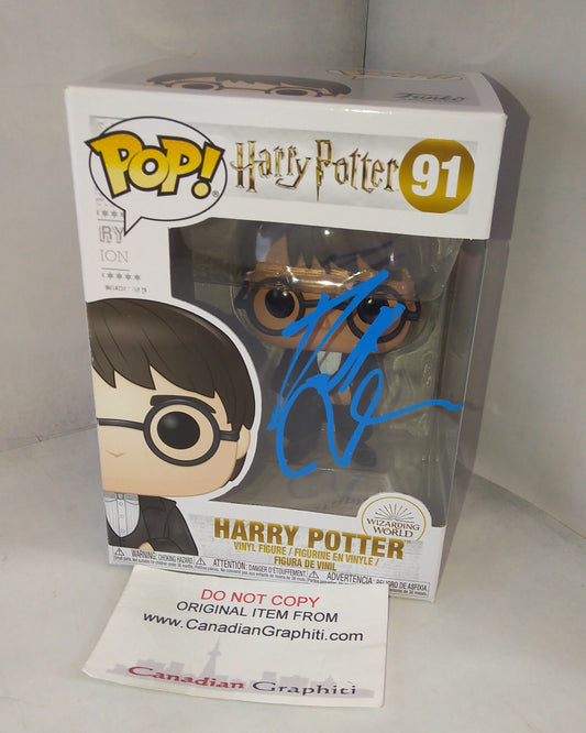 Daniel Radcliffe Hand Signed Autograph Harry Potter Funko Pop COA + BAS