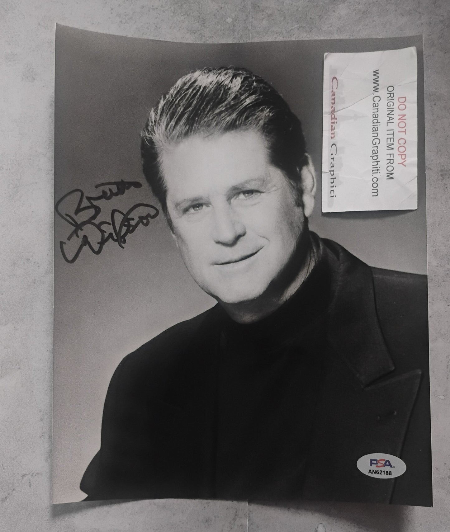 Brian Wilson Hand Signed Autograph 8x10 Photo PSA COA The Beach Boys