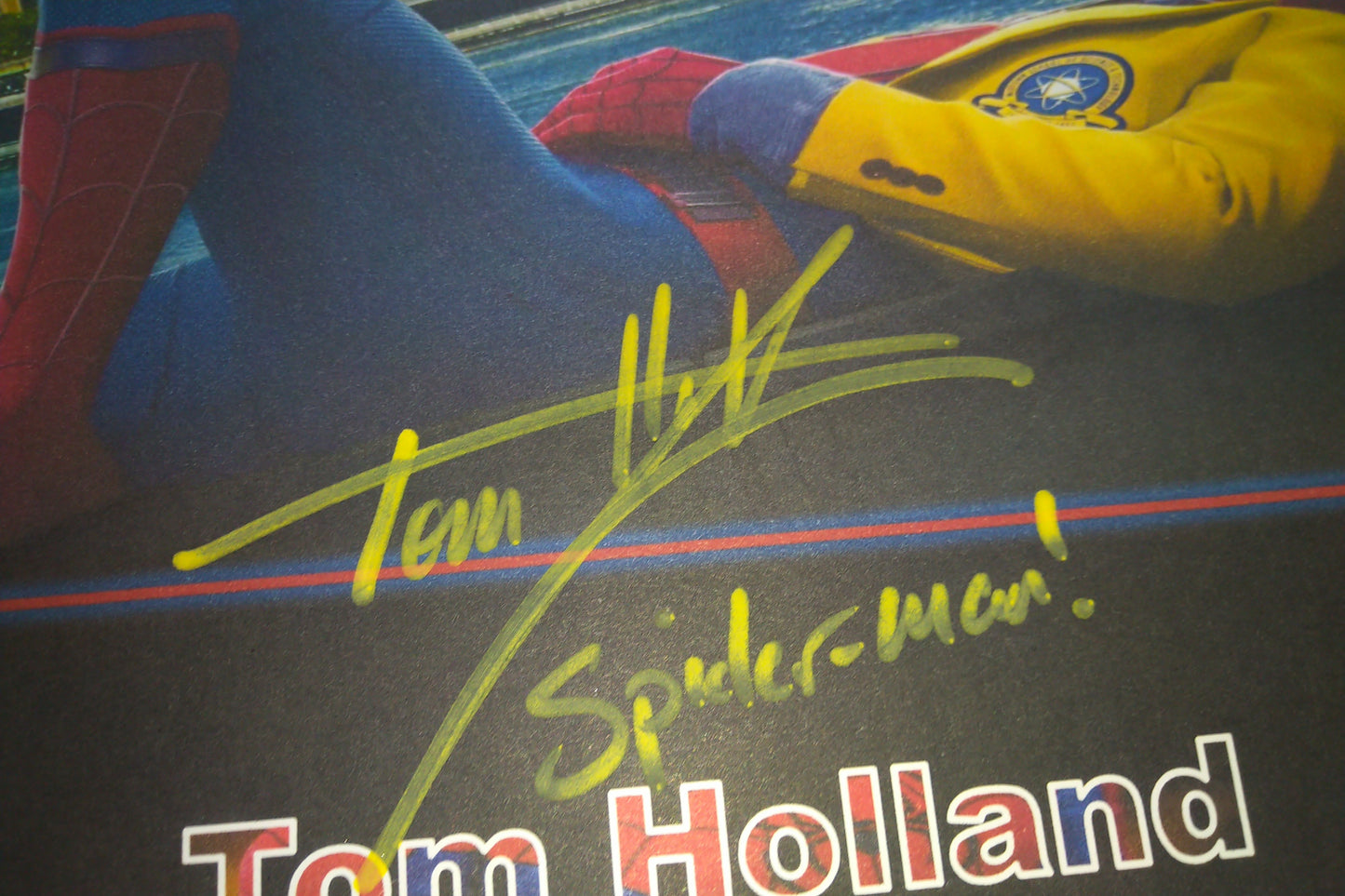 Tom Holland Hand Signed Autograph 8x10 Photo COA Spider-man