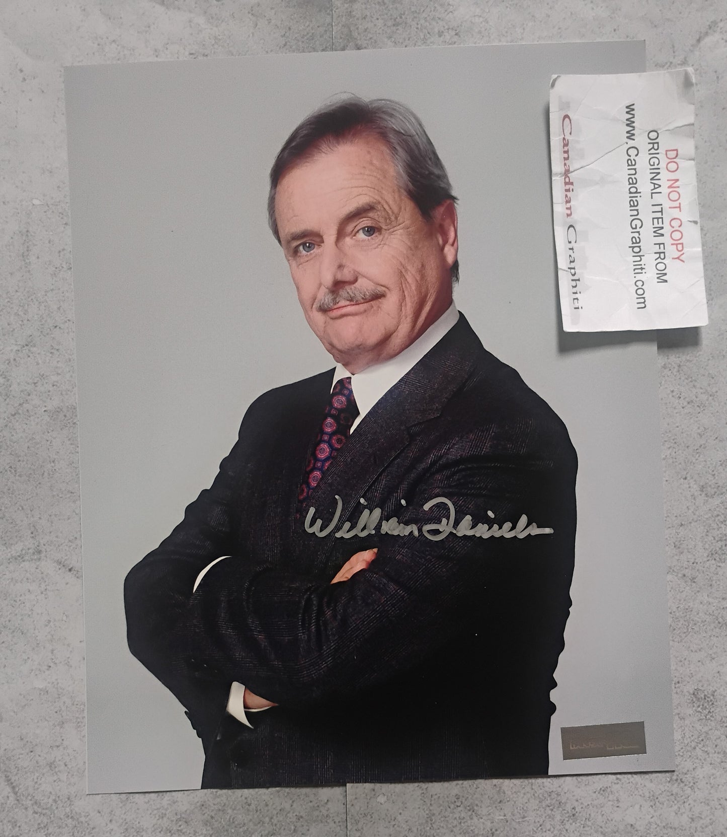 William Daniels Hand Signed Autograph 8x10 Photo COA
