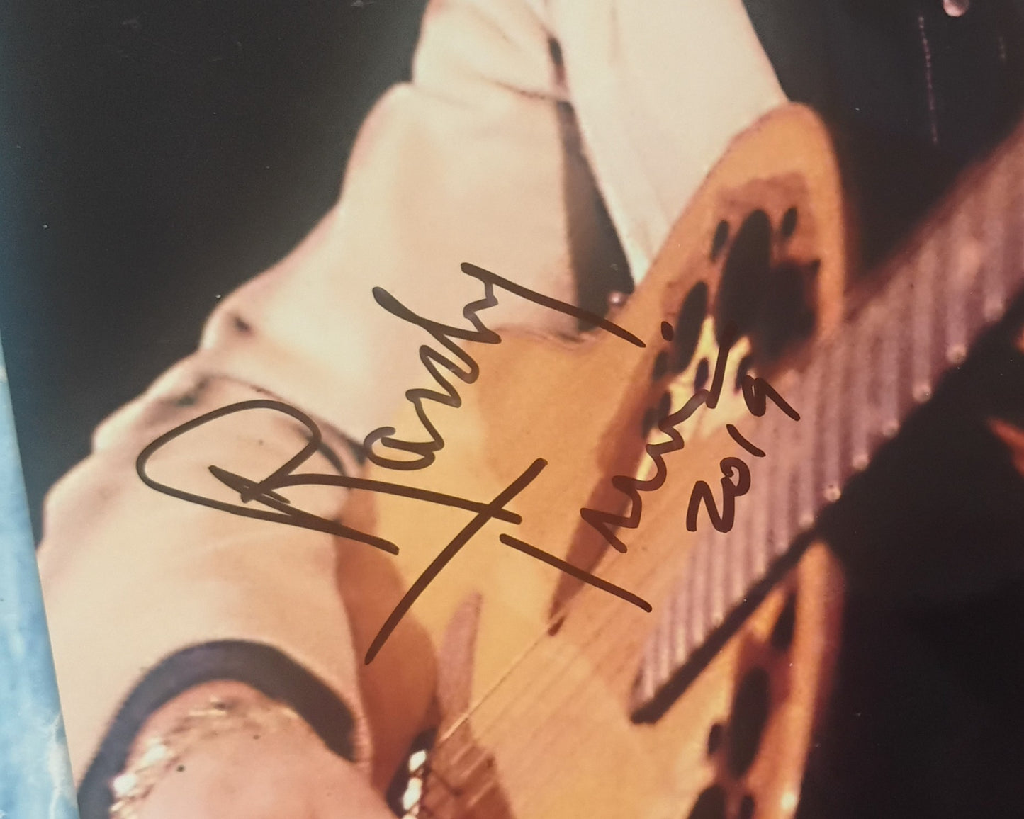 Randy Travis Hand Signed Autograph 8x10 Photo PSA COA