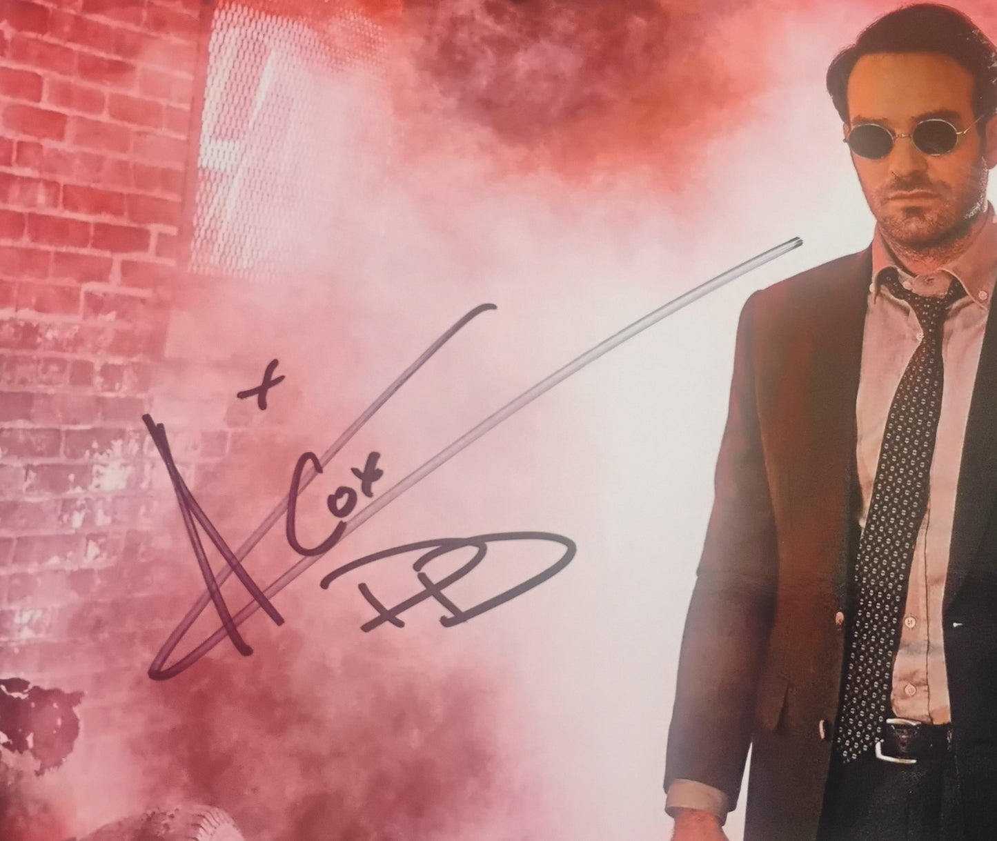Charlie Cox Hand Signed Autograph 8x10 Photo COA Daredevil
