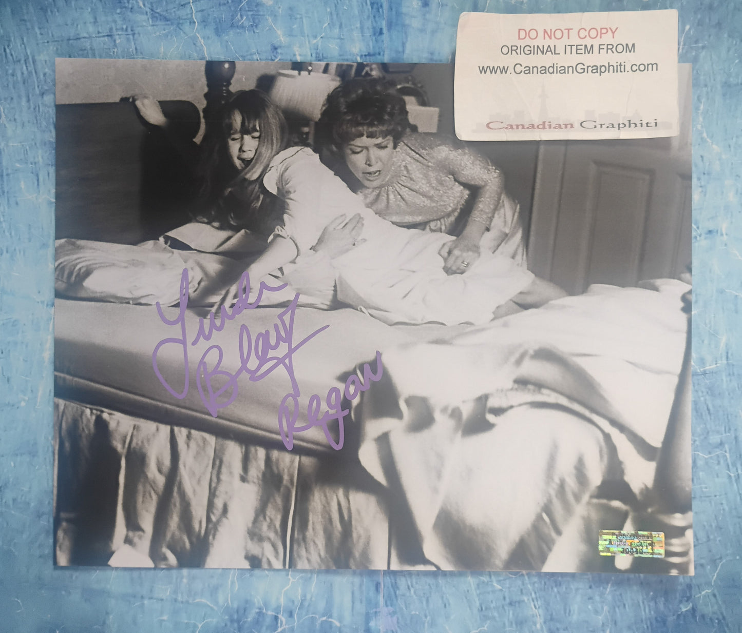 Linda Blair Hand Signed Autograph 8x10 Photo COA The Exorcist