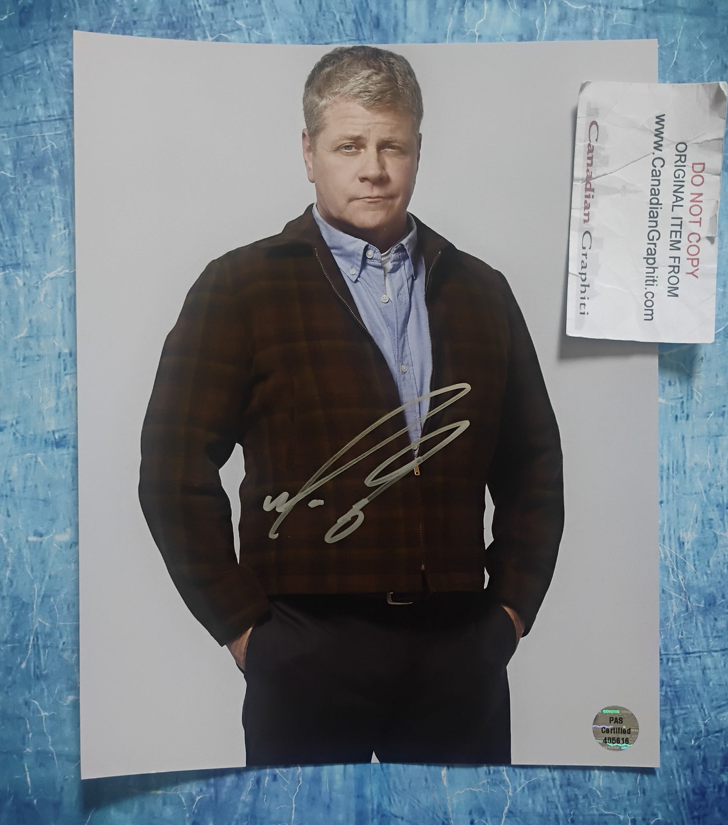 Michael Cudlitz Hand Signed Autograph 8x10 Photo COA