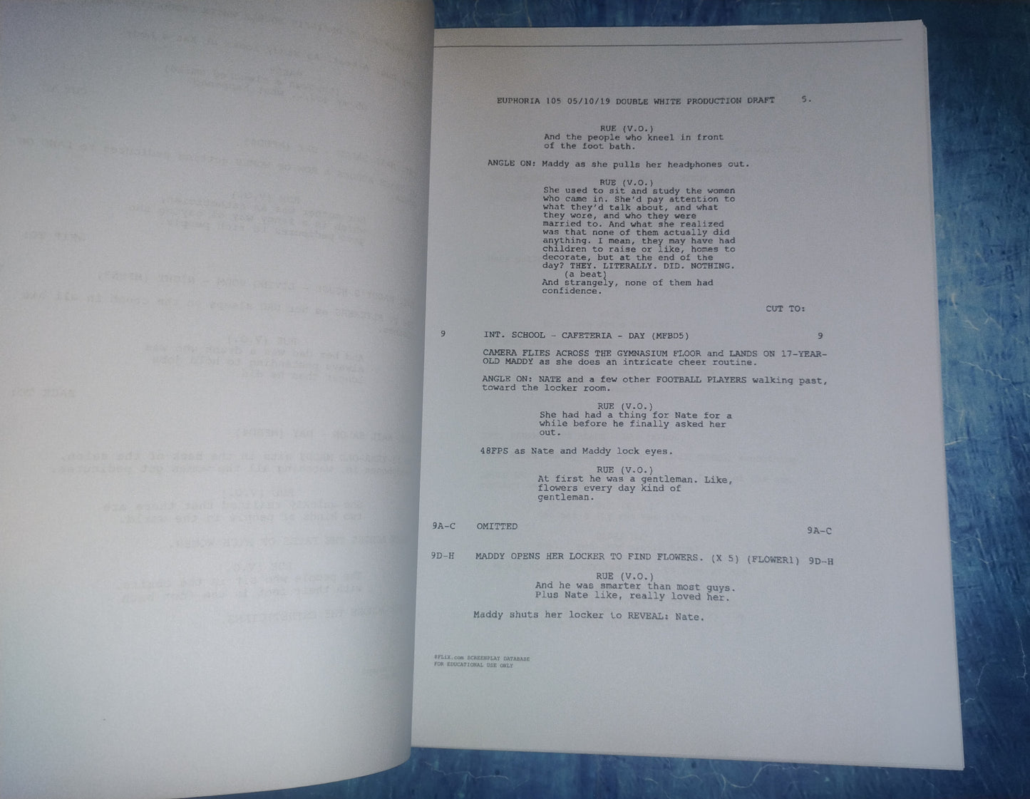 Eric Dane Hand Signed Autograph Euphoria Script COA