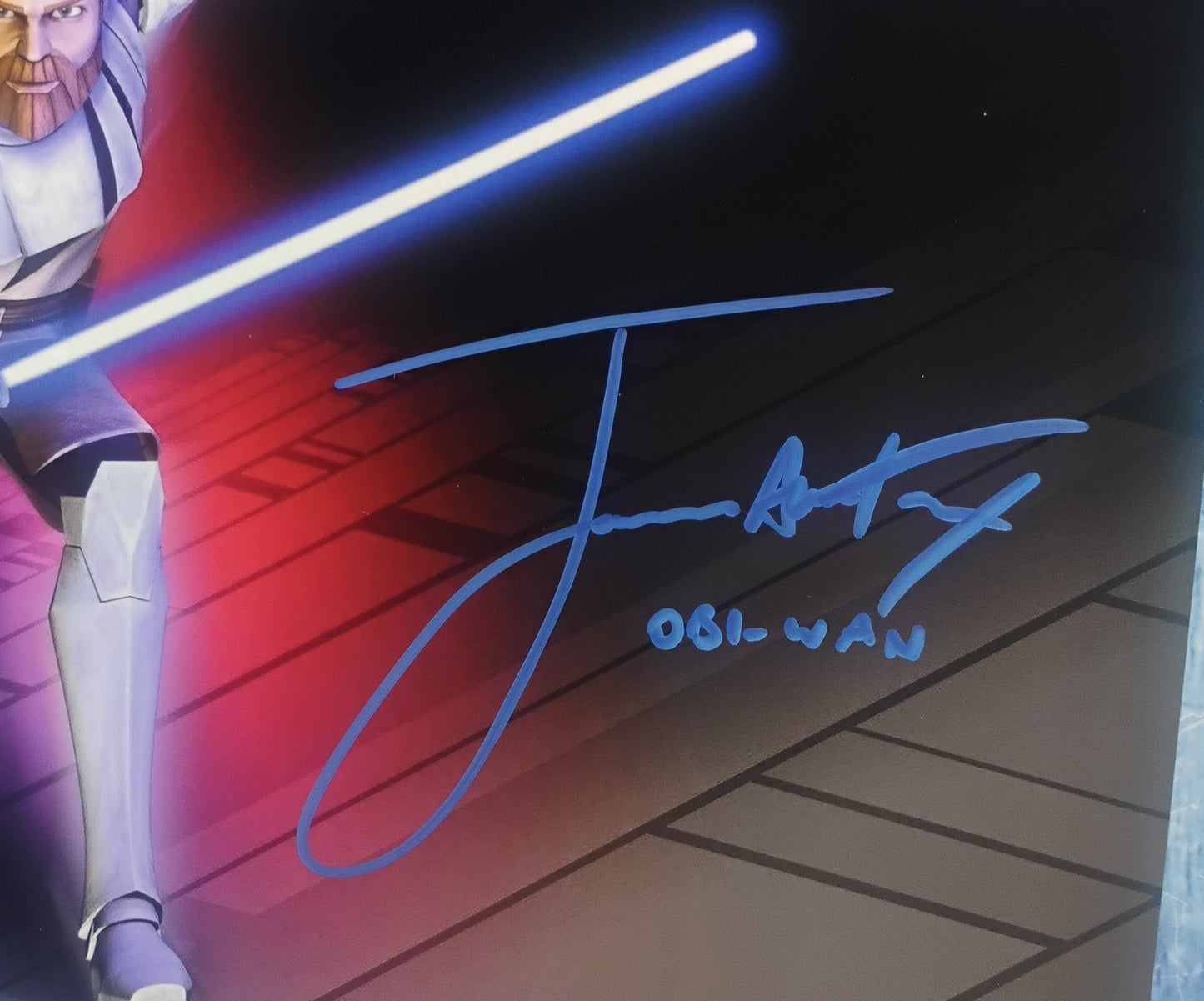 James Arnold Taylor Hand Signed Autograph 8x10 Photo COA Star Wars Clone Wars