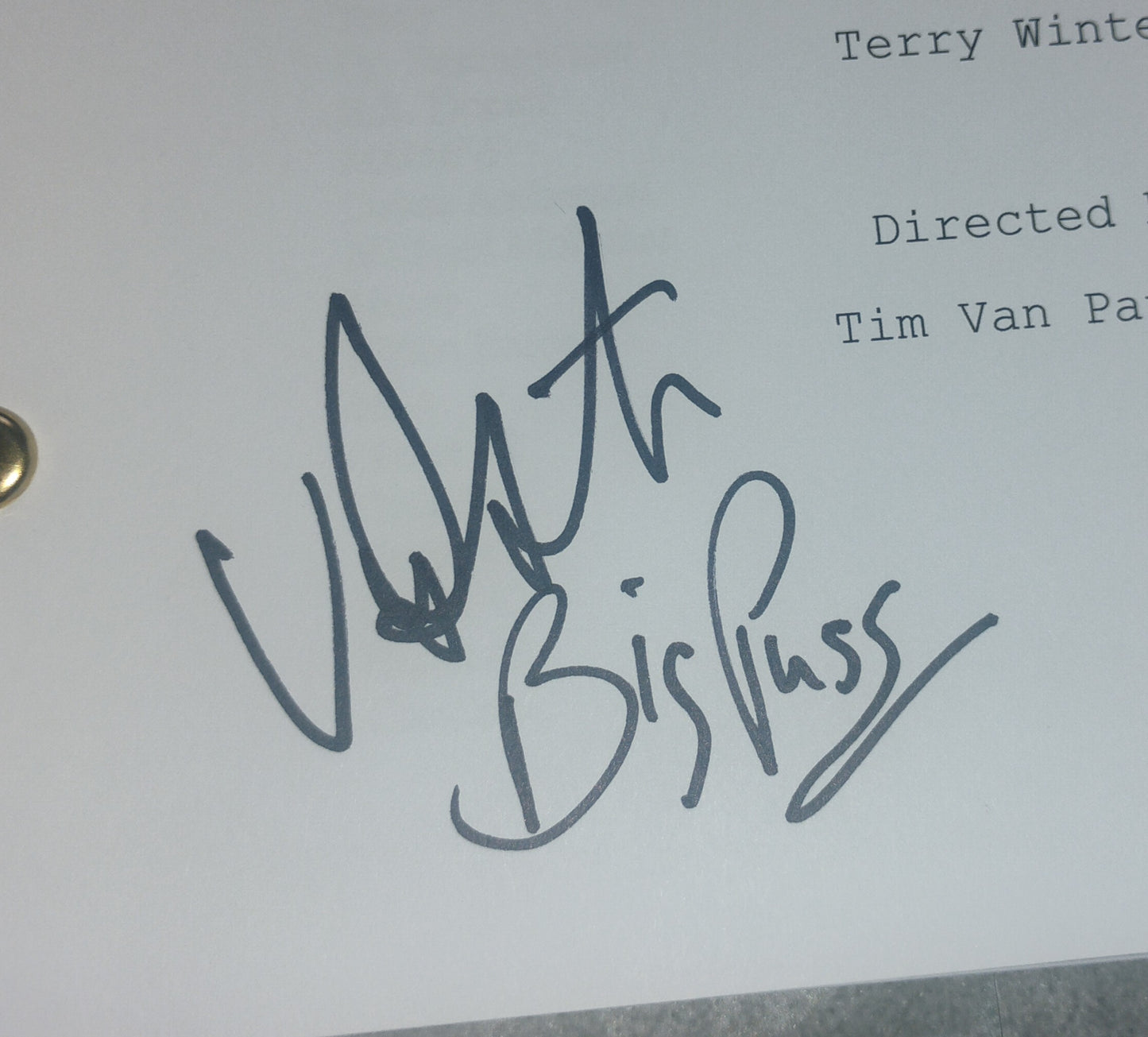 The Sopranos 3x Cast Hand Signed Autograph Script COA Vincent Pastore, Dominic Chianese