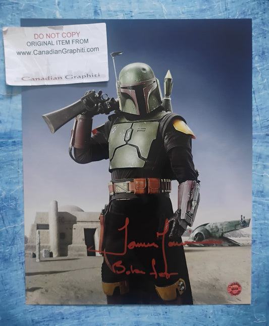 Temuera Morrison Hand Signed Autograph 8x10 Photo COA Boba Fett