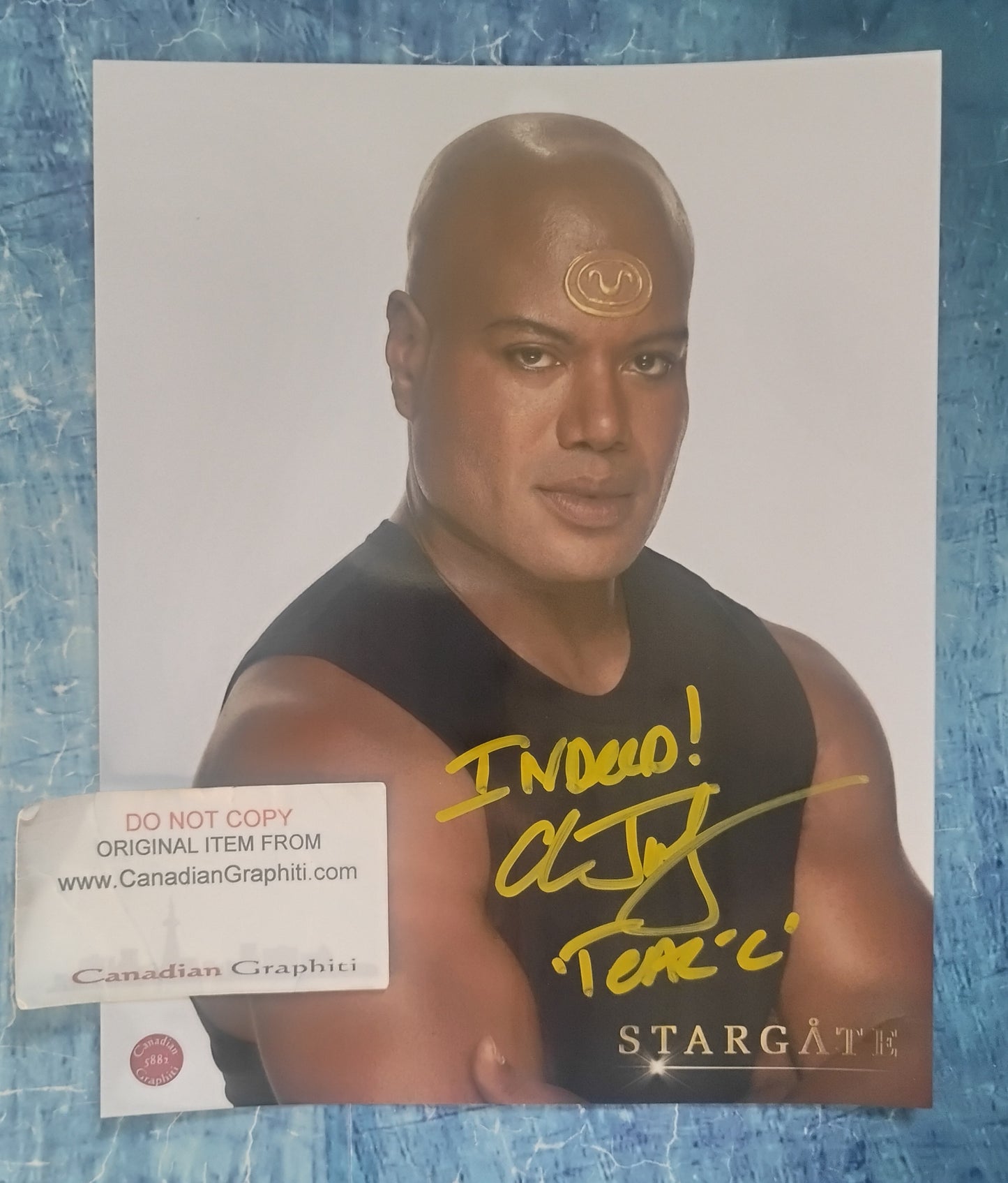 Christopher Judge Hand Signed Autograph 8x10 Photo Stargate COA