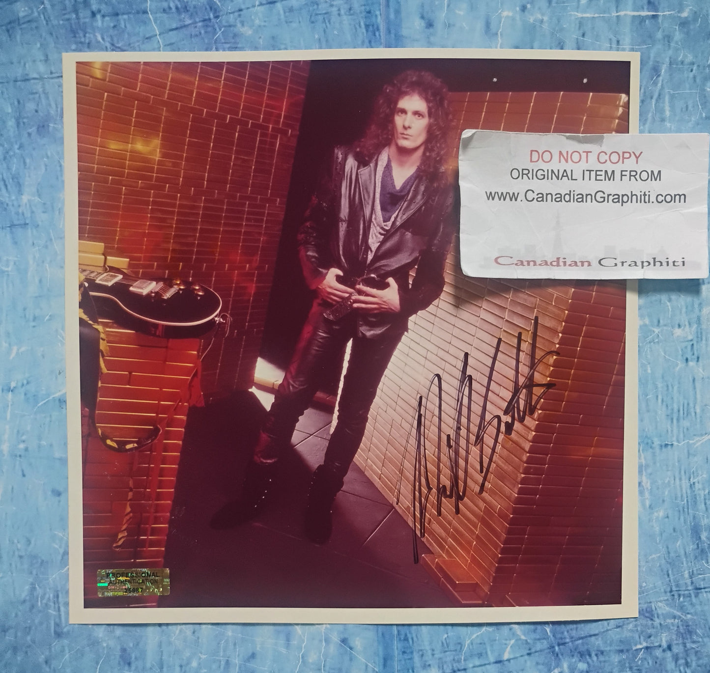 Michael Bolton Hand Signed Autograph Photo COA