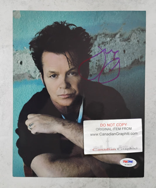 John Cougar Mellencamp Hand Signed Autograph 8x10 Photo PSA COA