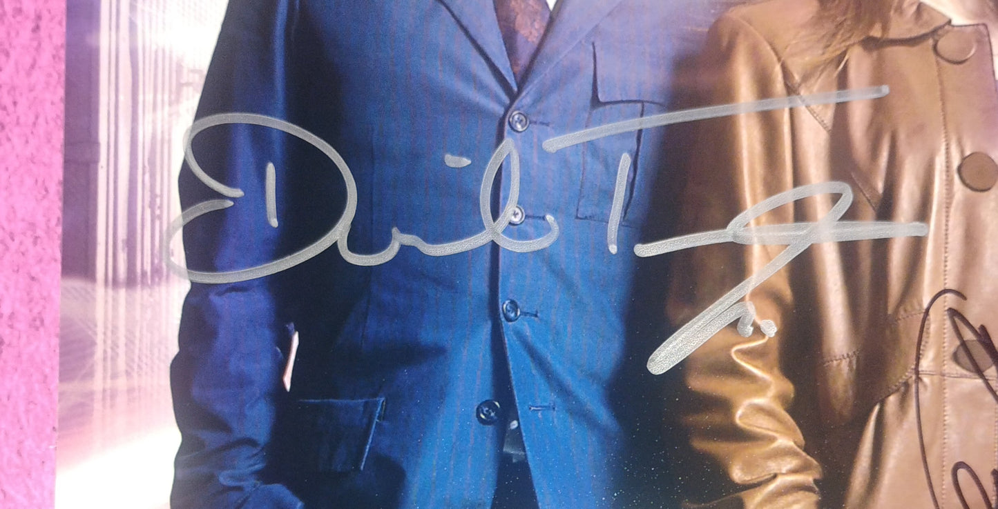 David Tennant & Catherine Tate Hand Signed Autograph 8x10 Photo COA Doctor Who