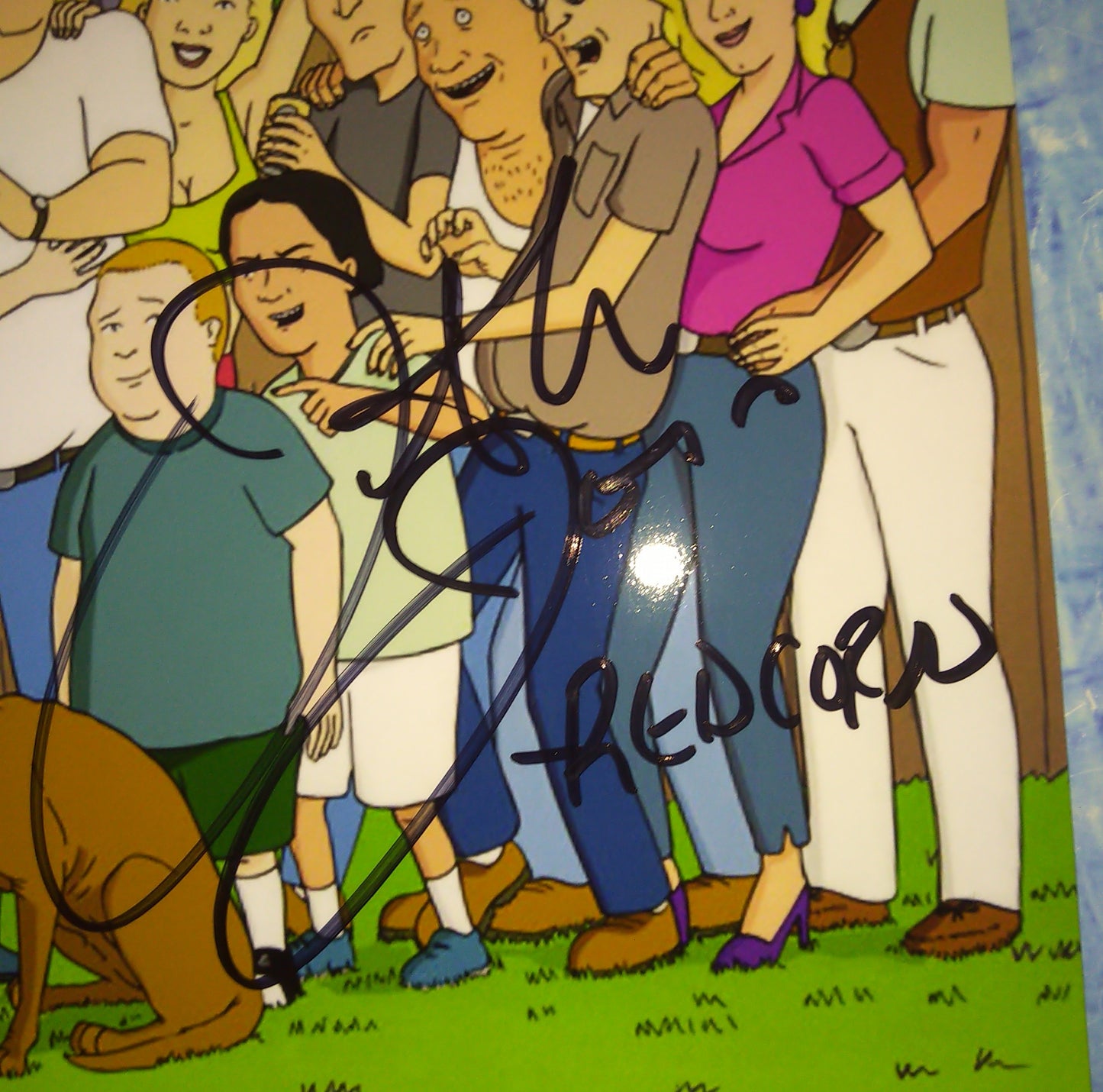 Kathy Najimy & Jonathan Joss Hand Signed Autograph 8x10 Photo COA King Of The Hill