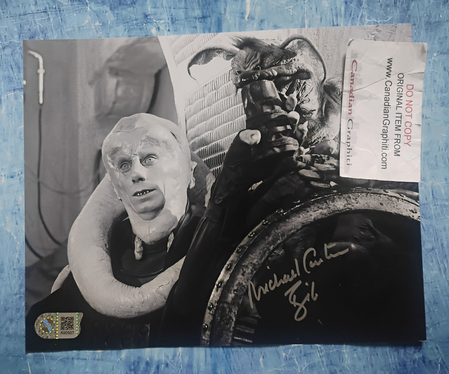 Michael Carter Hand Signed Autograph 8x10 Photo SWAU COA Star Wars
