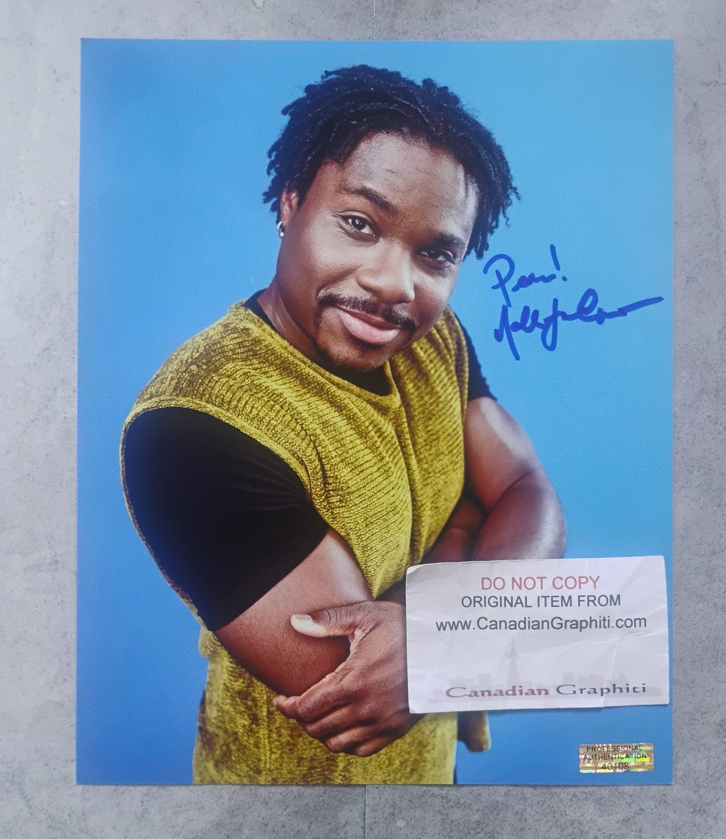 Malcolm Jamal Warner Hand Signed Autograph 8x10 Photo COA