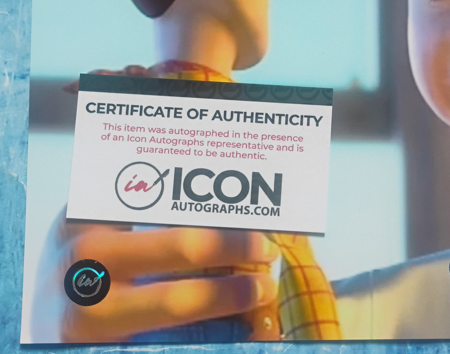 John Morris Hand Signed Autograph 8x10 Photo COA Toy Story