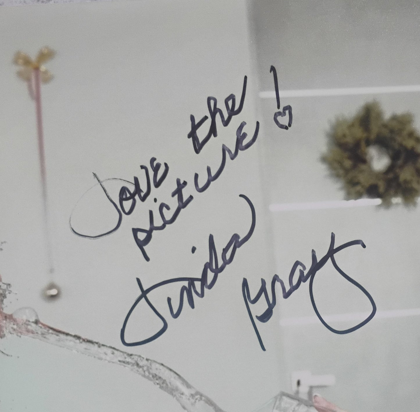 Linda Gray & Donna Mills Hand Signed Autograph 8x10 Photo BAS COA