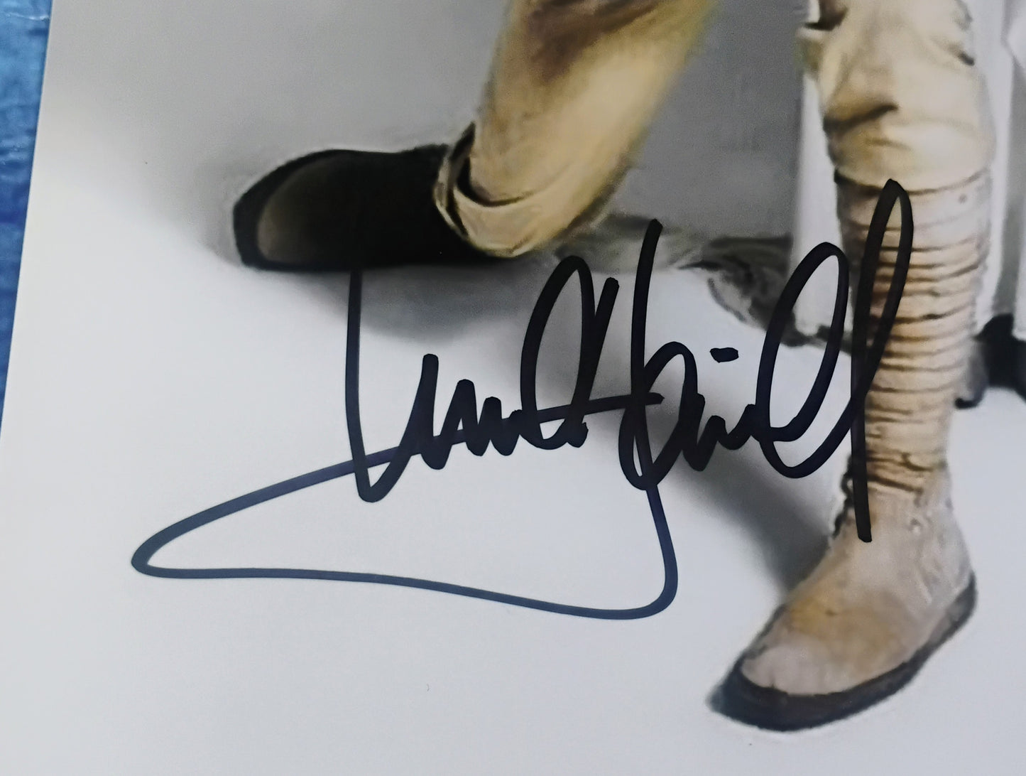 Star Wars Hand Signed Autograph 11x14 Photo COA Mark Hamill, Carrie Fisher, Harrison Ford & Peter Mayhew