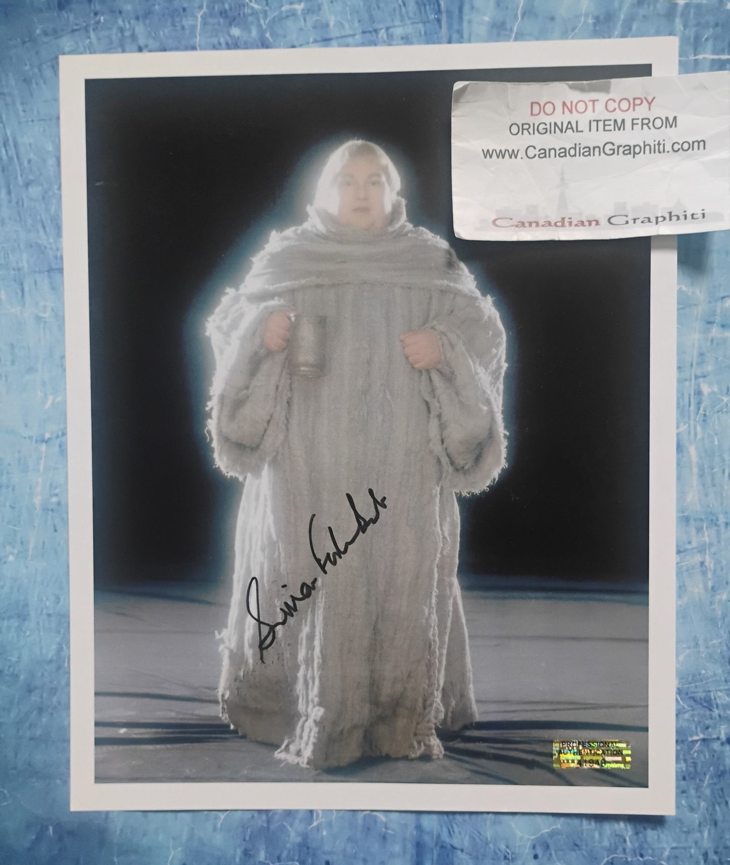 Simon Fisher Becker Hand Signed Autograph 8x10 Photo COA Harry Potter