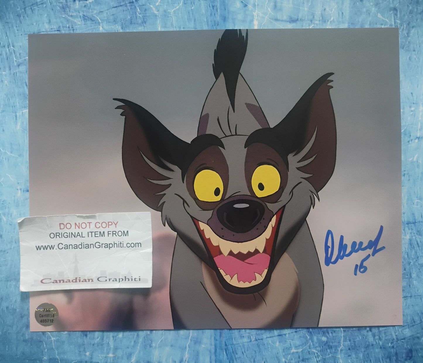 Cheech Marin Hand Signed Autograph 8x10 Photo COA The Lion King