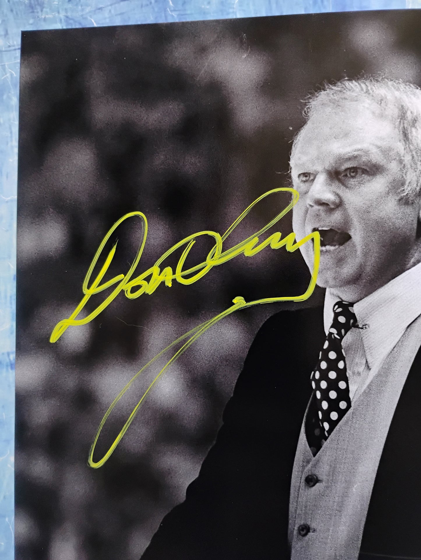 Don Cherry Hand Signed Autograph 8x10 Photo Coach's Corner