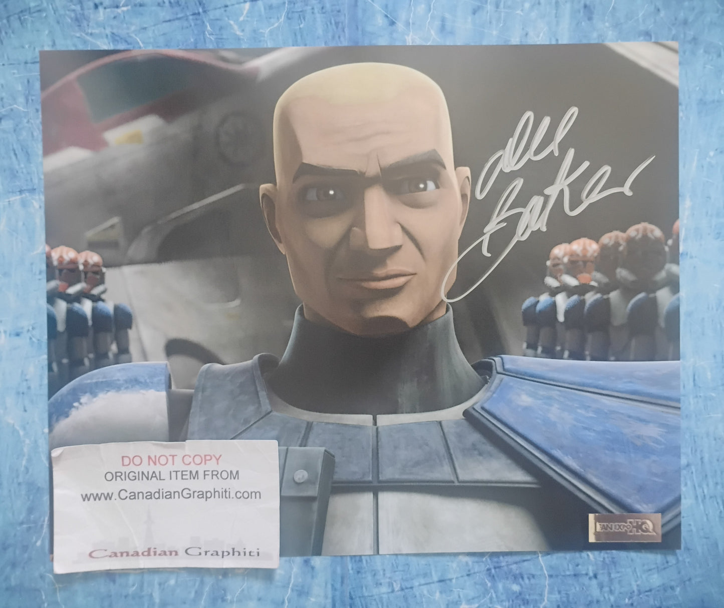 Dee Bradley Baker Hand Signed Autograph 8x10 Photo COA Star Wars