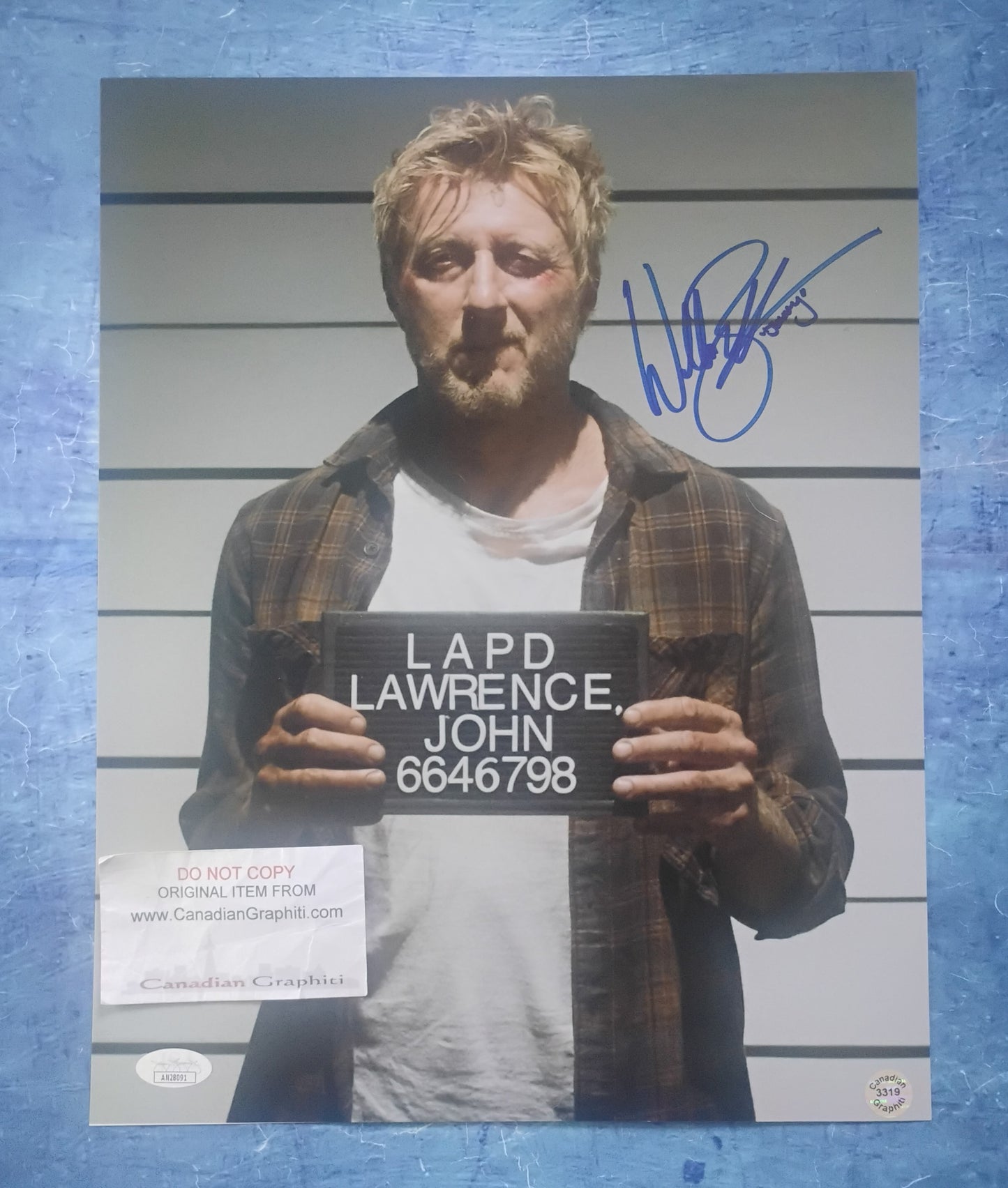 William Zabka Hand Signed Autograph 11x14 Photo JSA COA Cobra Kai