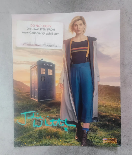 Jodie Whittaker Hand Signed Autograph 8x10 Photo COA Doctor Who
