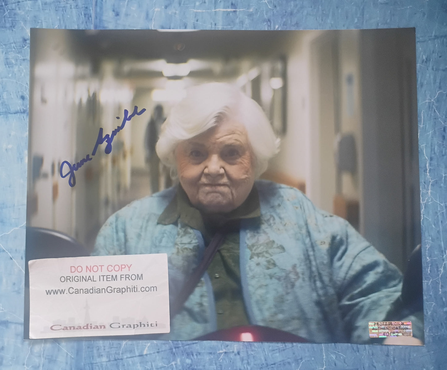 June Squibb Hand Signed Autograph 8x10 Photo COA