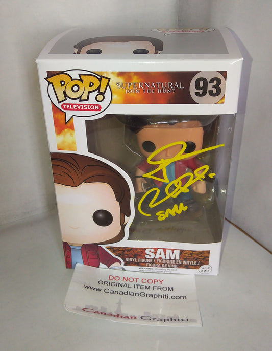 Jared Padalecki Hand Signed Autograph Supernatural Funko Pop COA