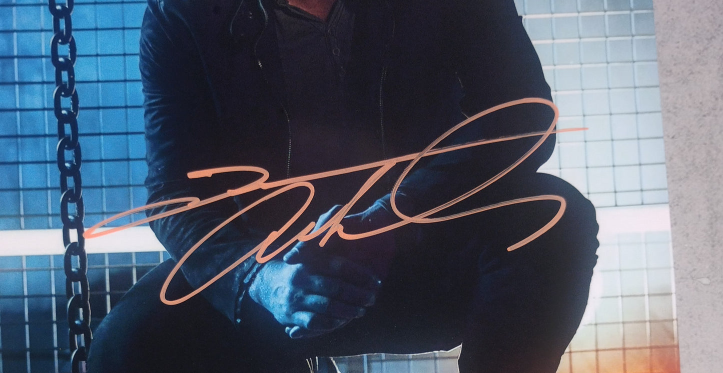 Jensen Ackles Hand Signed Autograph 8x10 Photo COA Supernatural