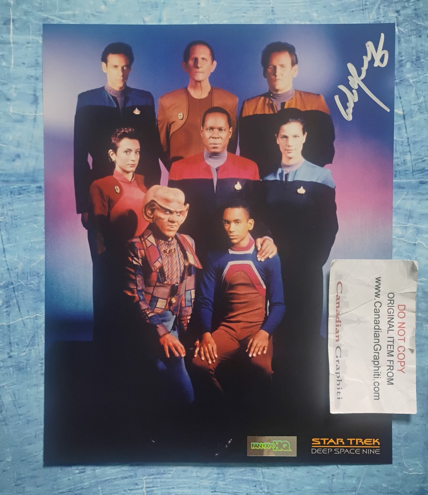 Colm Meaney Hand Signed Autograph 8x10 Photo COA Star Trek