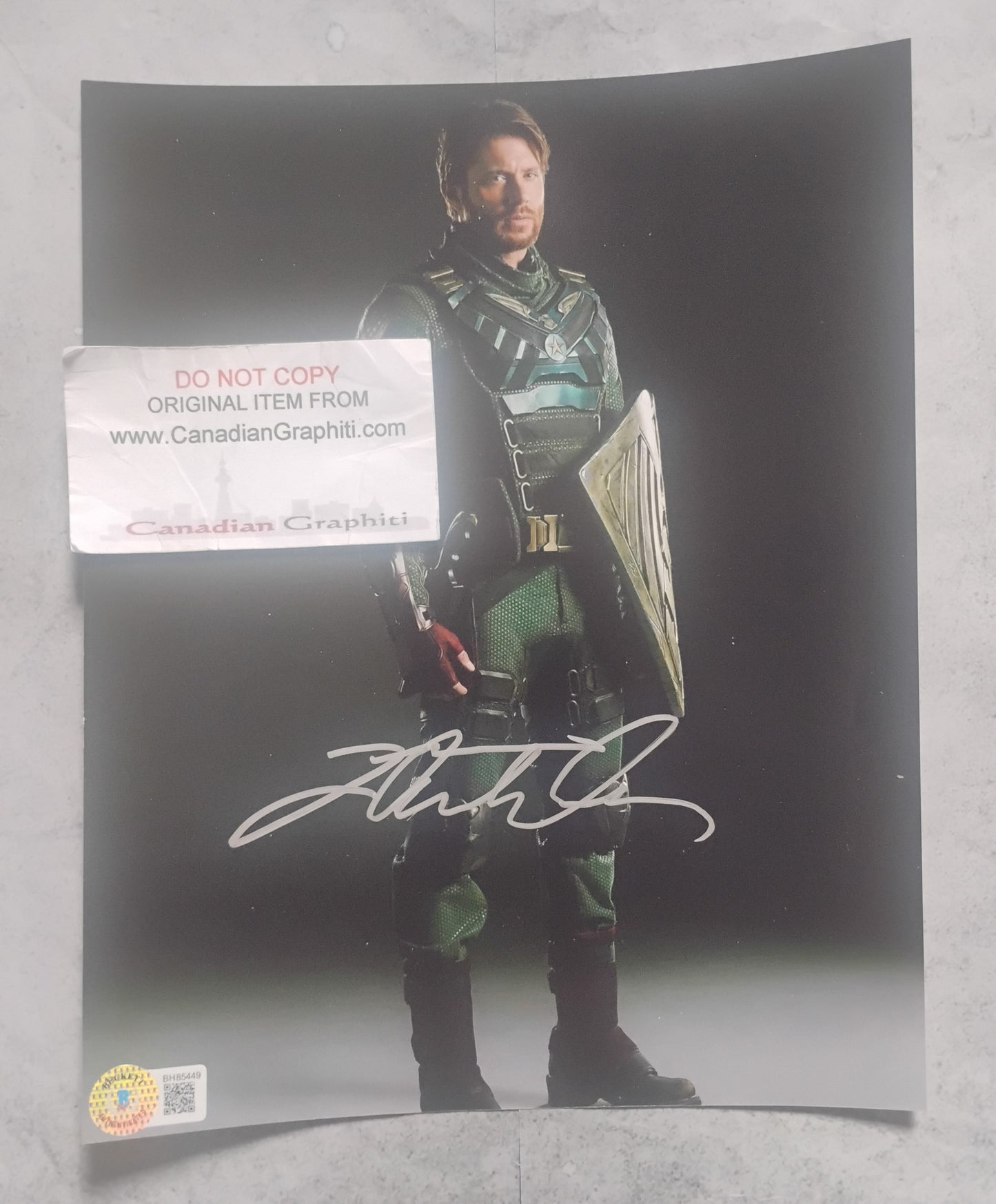 Jensen Ackles Hand Signed Autograph 8x10 Photo BAS COA The Boys