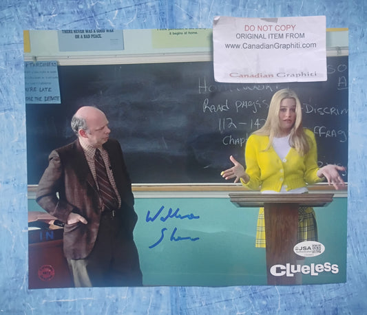 Wallace Shawn Hand Signed Autograph 8x10 Photo JSA COA Clueless