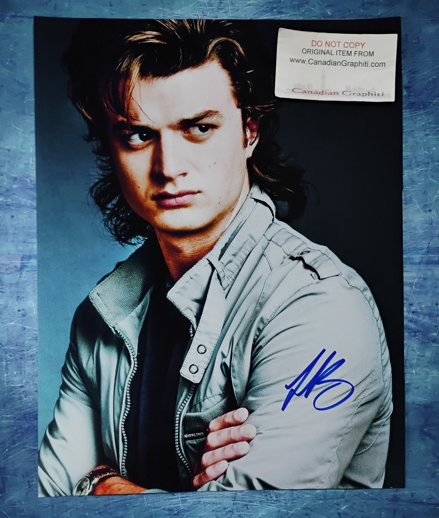 Joe Keery Hand Signed Autograph 11x14 Photo COA Stranger Things
