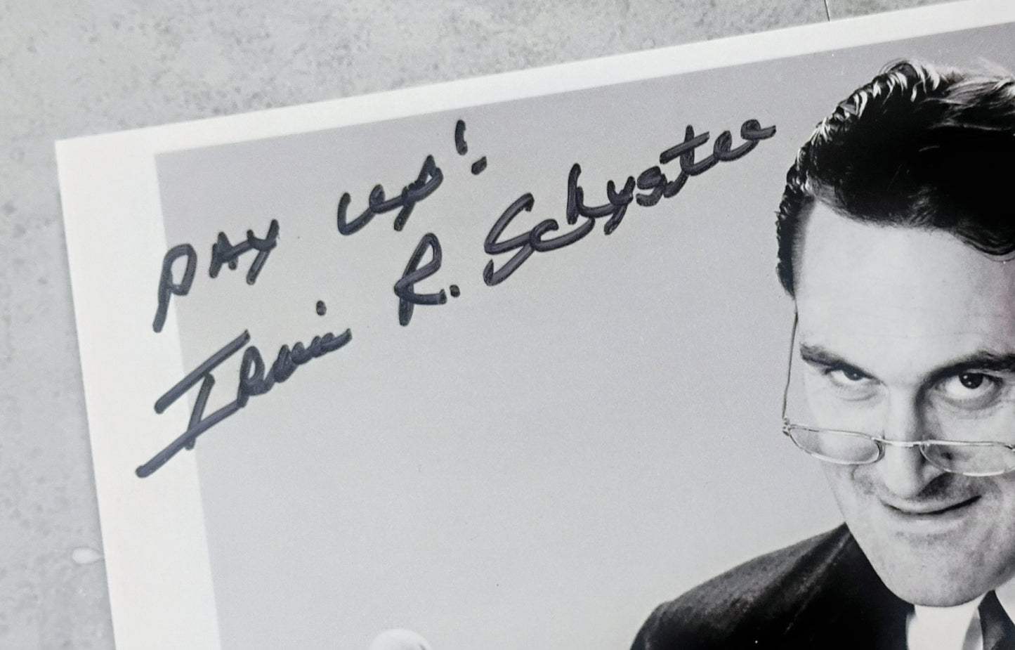 I.R.S. Mike Rotunda Hand Signed Autograph 8x10 Photo COA Irwin R Schyster