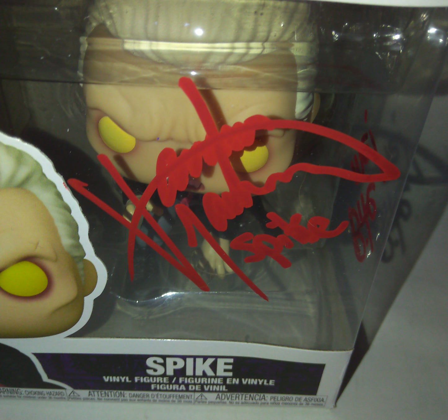 James Marsters Hand Signed Autograph Spike Funko Pop COA + OPix Buffy The Vampire Slayer