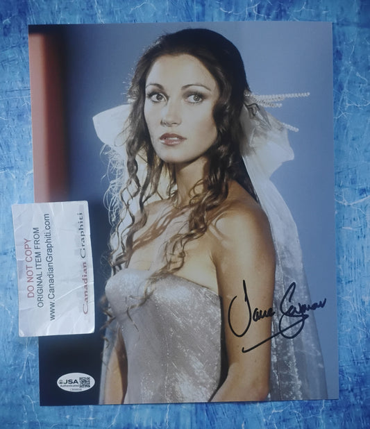 Jane Seymour Hand Signed Autograph 8x10 Photo JSA COA Battlestar Galactica