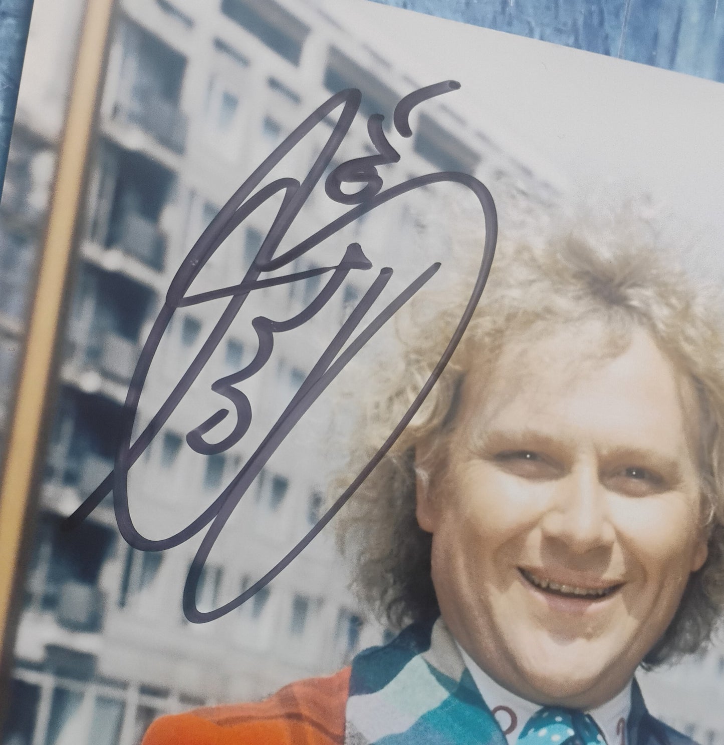 Colin Baker Hand Signed Autograph 8x10 Photo JSA COA Doctor Who