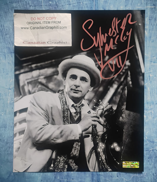 Sylvester McCoy Hand Signed Autograph 8x10 Photo COA Doctor Who