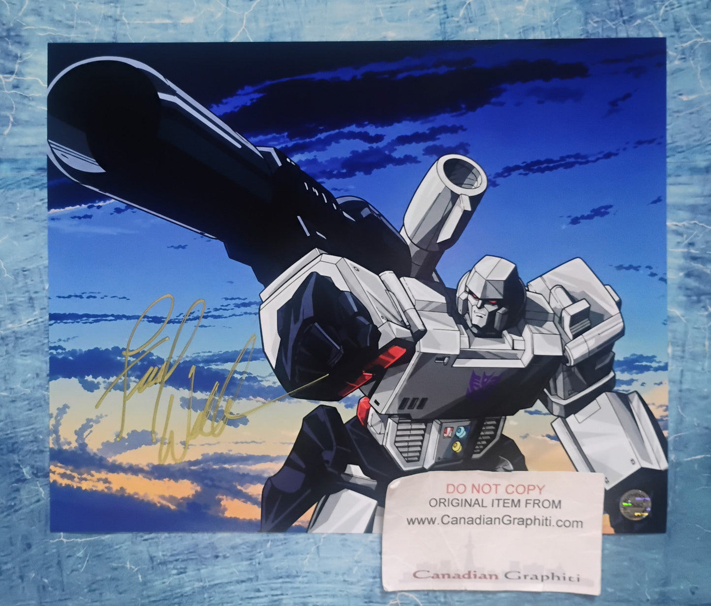 Frank Welker Hand Signed Autograph 8x10 Photo COA Megatron