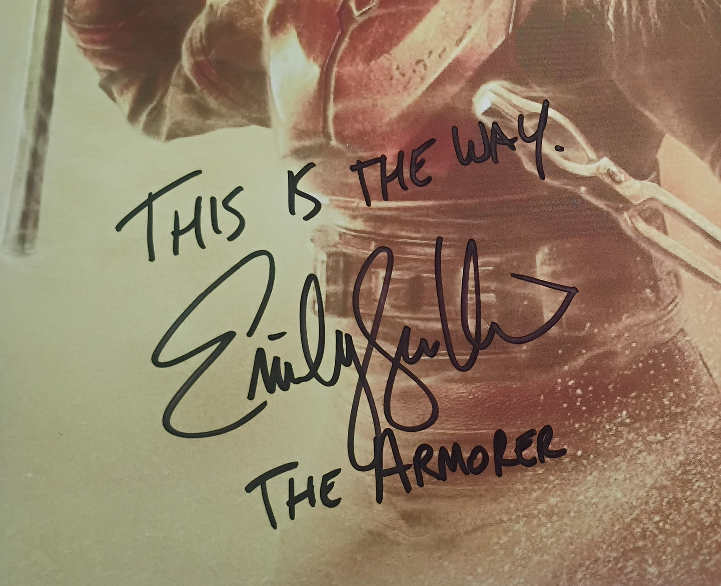 Emily Swallow Hand Signed Autograph 8x10 Photo JSA COA The Mandalorian
