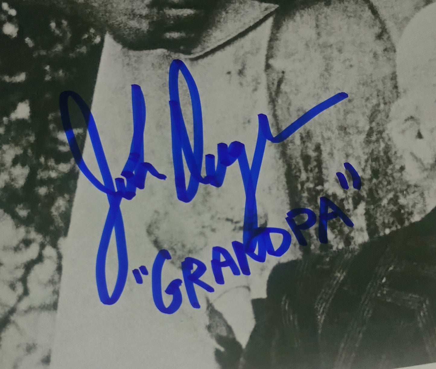 Gunnar Hansen & John Dugan Hand Signed Autograph 8x10 Photo COA Texas Chainsaw Massacre