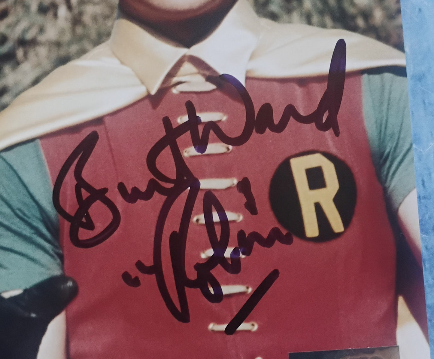 Adam West & Burt Ward Hand Signed Autograph 8x10 Photo COA Batman