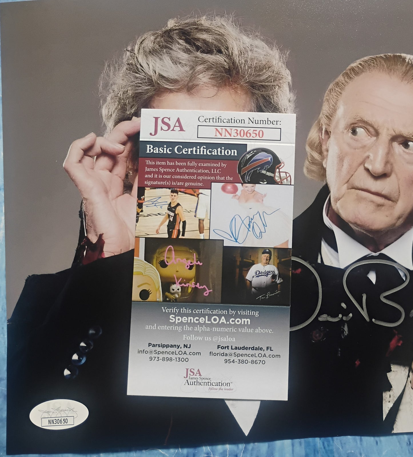 David Bradley Hand Signed Autograph 8x10 Photo JSA COA Doctor Who